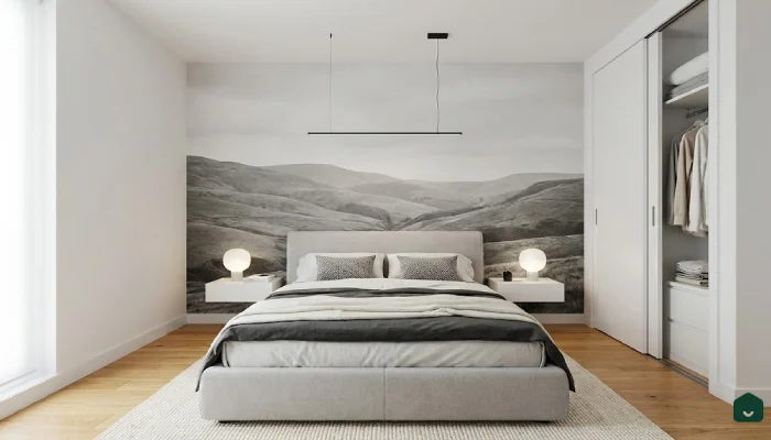 6kamar aesthetic putih