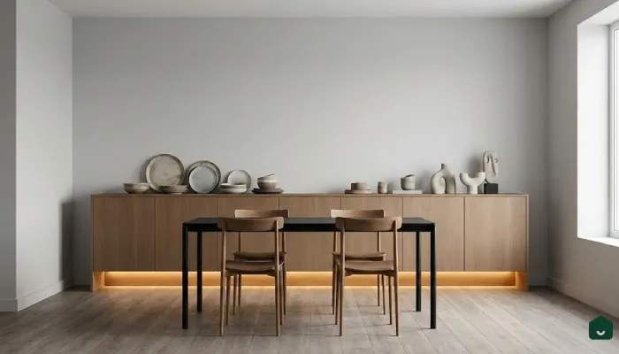 7jenis furniture ruang makan Buffet Penyimpanan