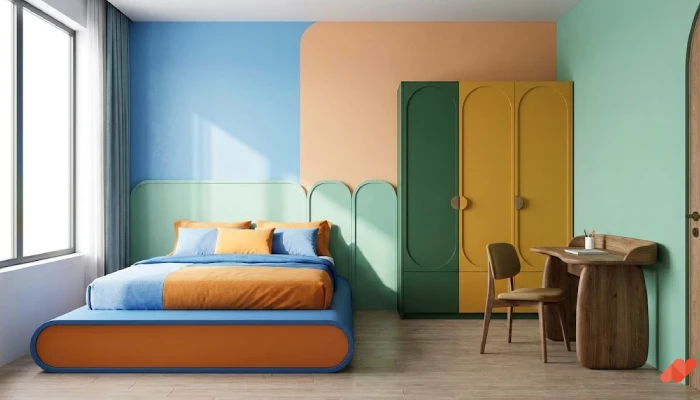 8gambar kamar tidur kartun