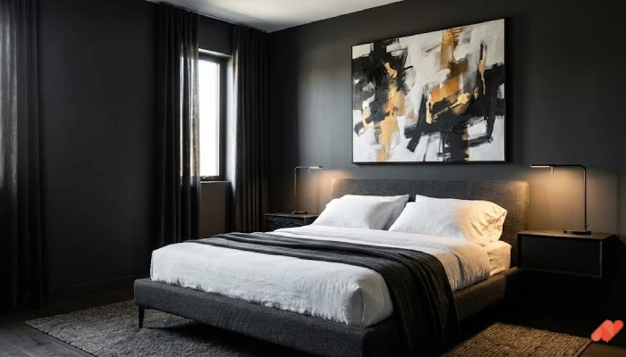 8kamar tidur minimalist modern
