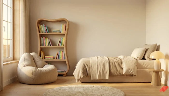 9gambar kamar tidur kartun