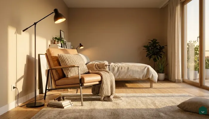 Jenis furniture kamar tidur Kursi Santai