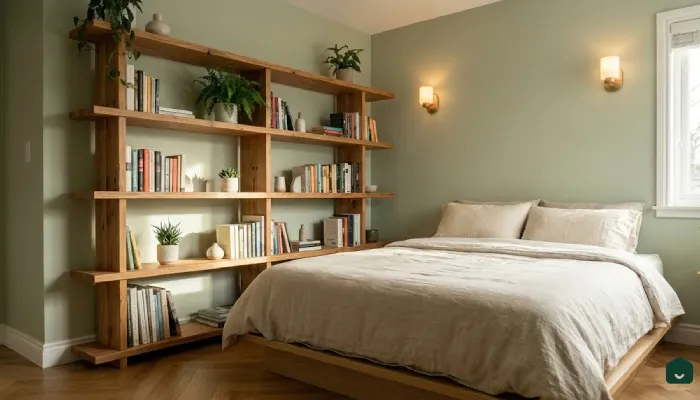 Jenis furniture kamar tidur Rak Serbaguna