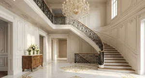 foyer rumah klasik