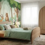 gambar kamar tidur kartun aesthetic