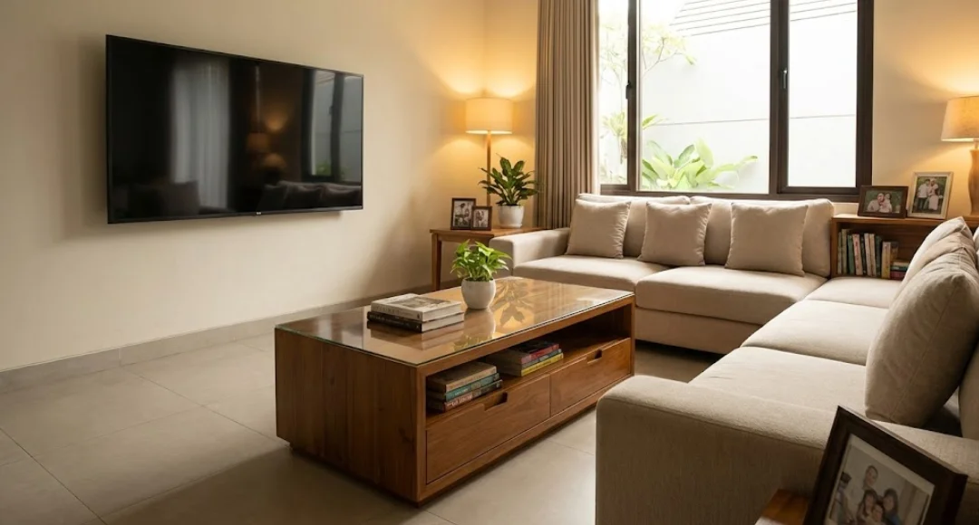 jenis furniture ruang nonton
