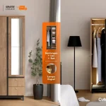 rekomendasi lemari pakaian 2 pintu