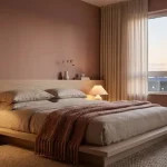 warna cat kamar tidur romantis