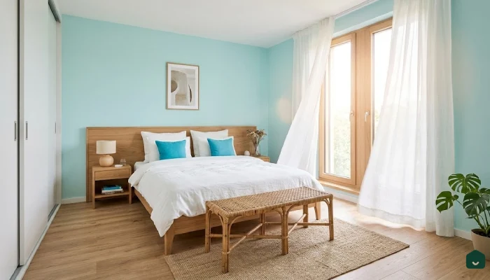 3cat kamar tidur warna pastel