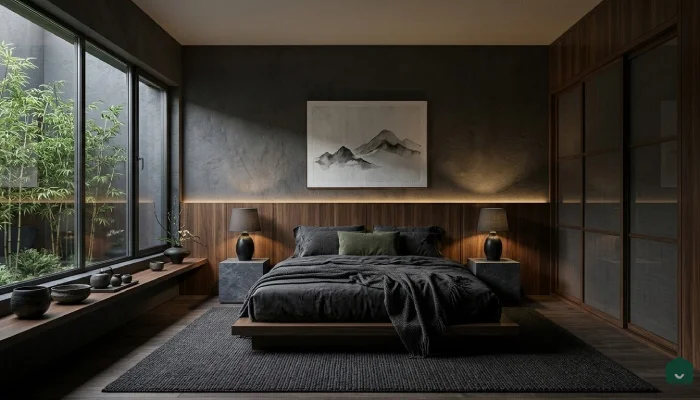 3kamar tidur mewah japandi