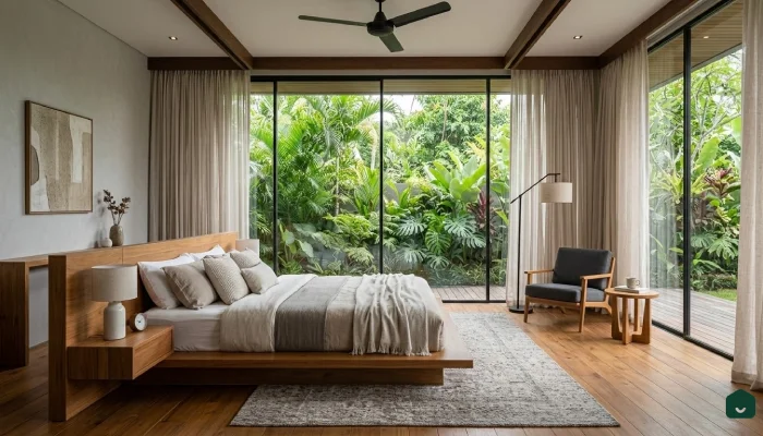 Kamar Tidur Large Window Wall