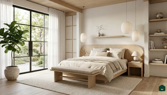4kamar tidur mewah japandi