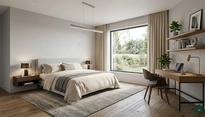 4kamar tidur mewah minimalis