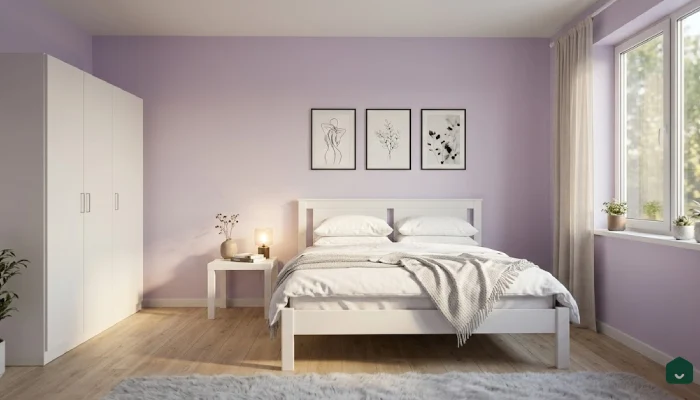 5cat kamar tidur warna pastel