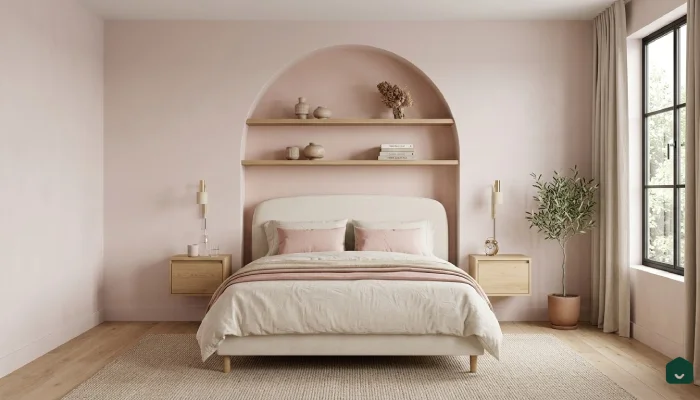 5desain kamar tidur minimalis warna pink