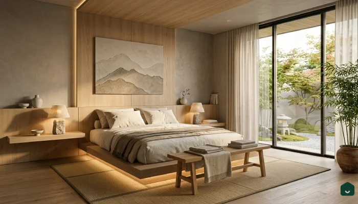 6kamar tidur mewah japandi