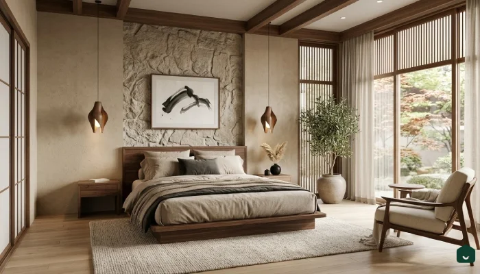 7kamar tidur mewah japandi