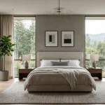 kamar tidur mewah minimalis