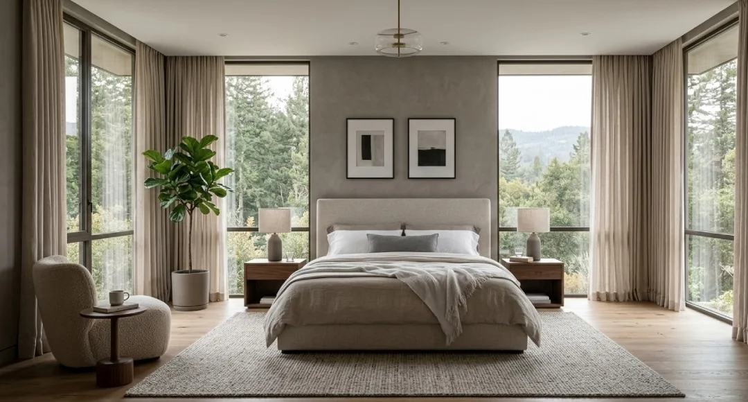 kamar tidur mewah minimalis