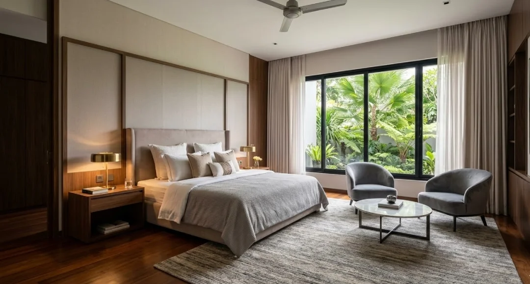 kamar tidur mewah modern