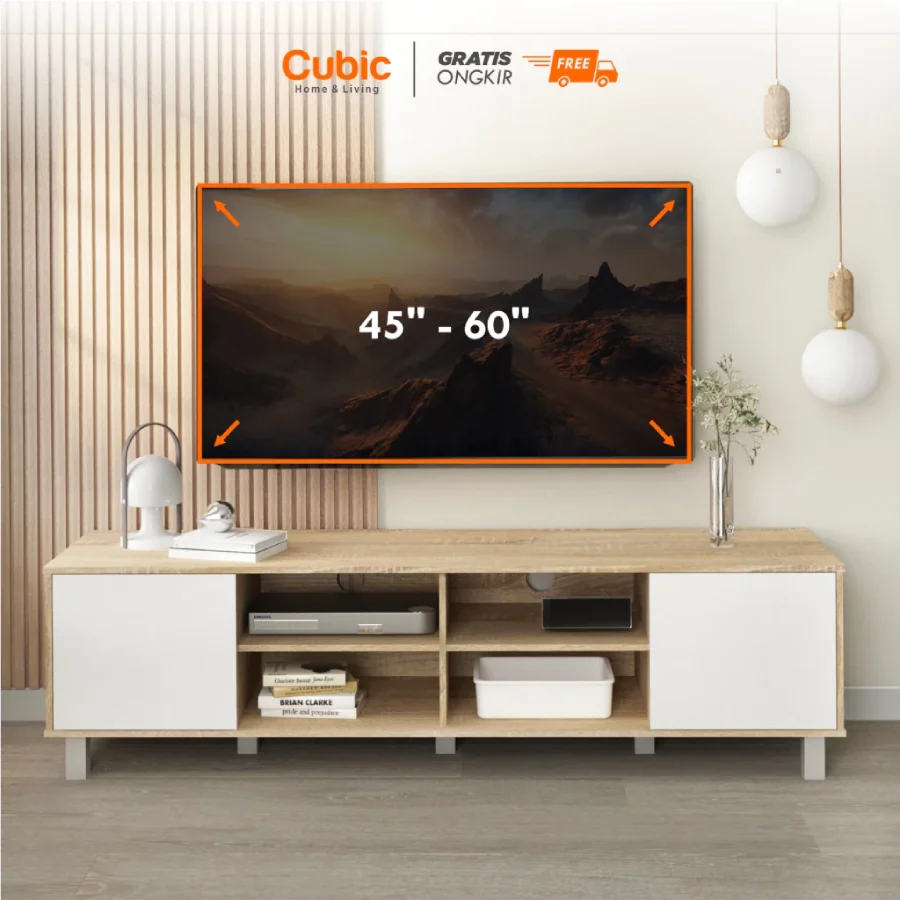Cubic Rak TV minimalis _ Meja TV Minimalis _ LIVINA RTV 150