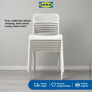 IKEA SANDSBERG Kursi Minimalis dengan Sandaran Punggun