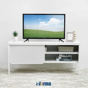 Informa Spencer Rak Tv - Putih Tv Stand Furnitur Indoor Rumah Meja Rak Tivi Tempat Pajangan Televisi Meja Tv Bufet Tv Kabinet Tv