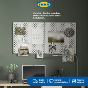 IKEA SKADIS Papan Berlubang Pegboard 56x56 cm