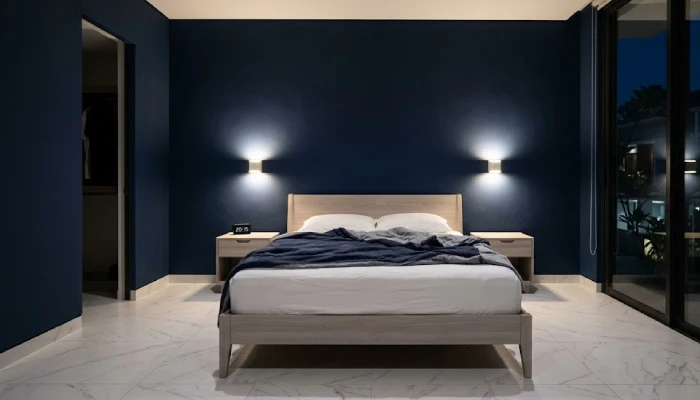 Rekomendasi Warna Cat Rumah Minimalis Navy Blue