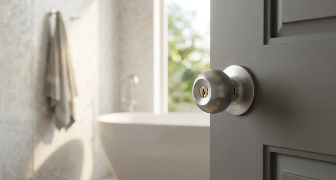 gagang pintu kamar mandi minimalis