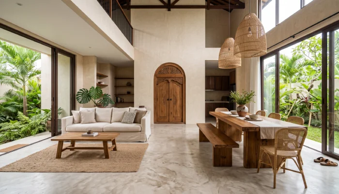 Desain Interior Ruang Tamu Modern Tropis Minimalis (9)