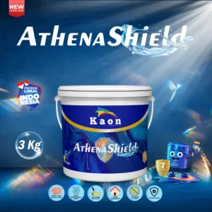 KAON - Cat Tembok Athenashield 3KG Interior Anti Mengapur Varian Warna Aurora Bliss