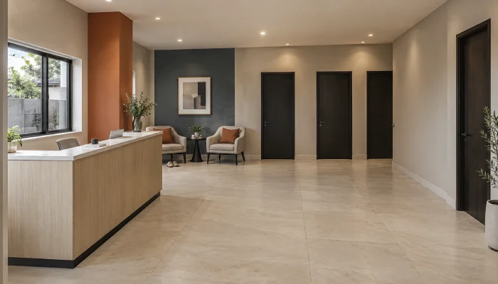 desain lobby rumah kost